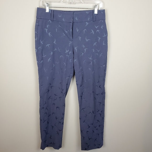 Ann Taylor Factory Pants - Ann Taylor Factory Bird Print Pants